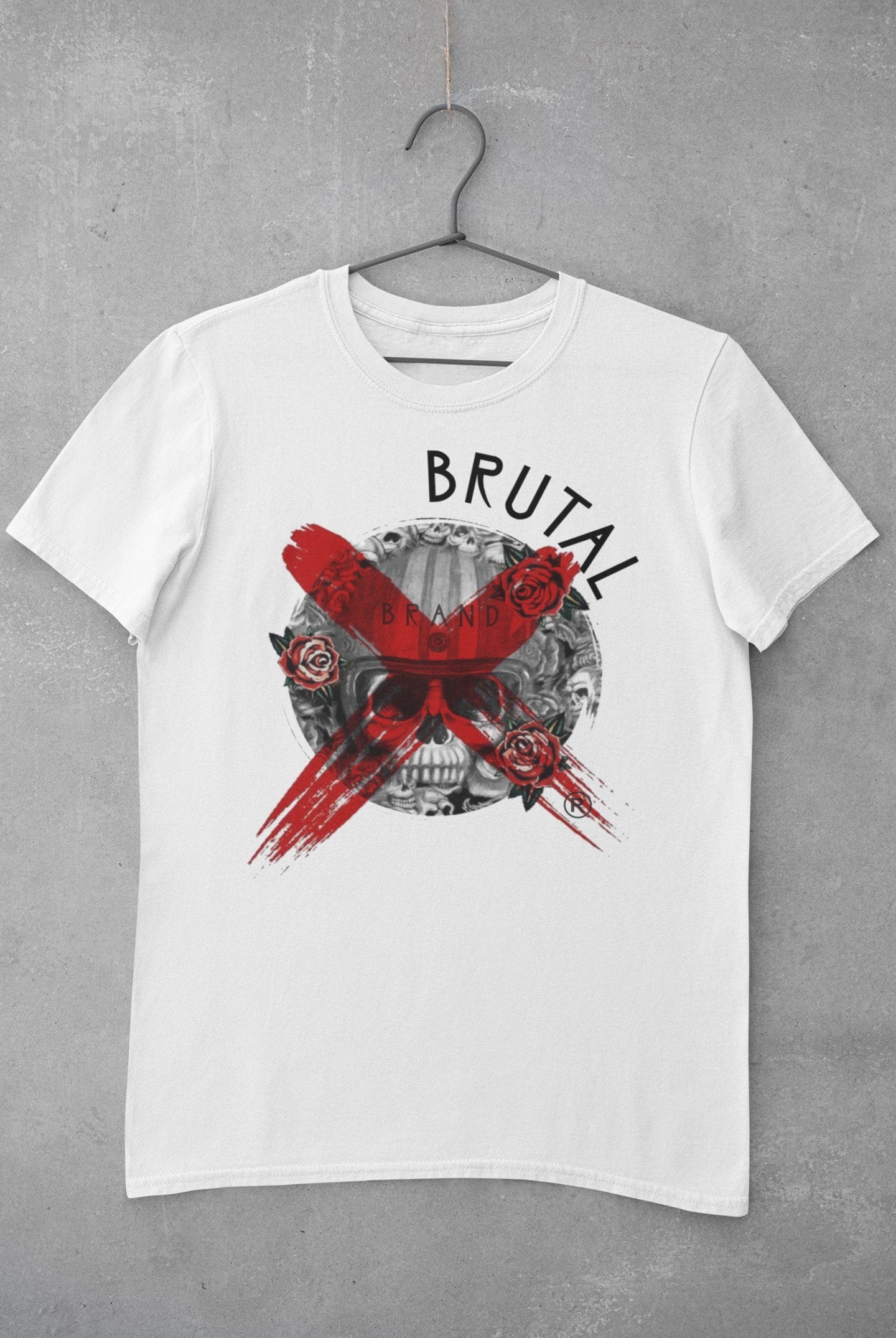 T-Shirt Brutal X White
