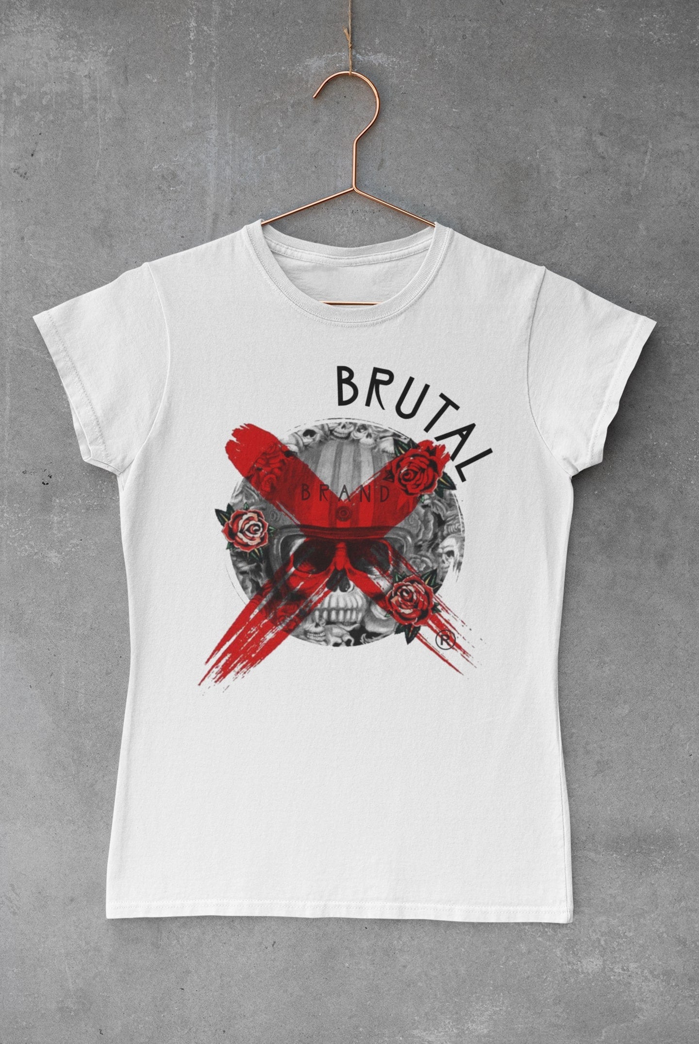 T-Shirt Brutal X White
