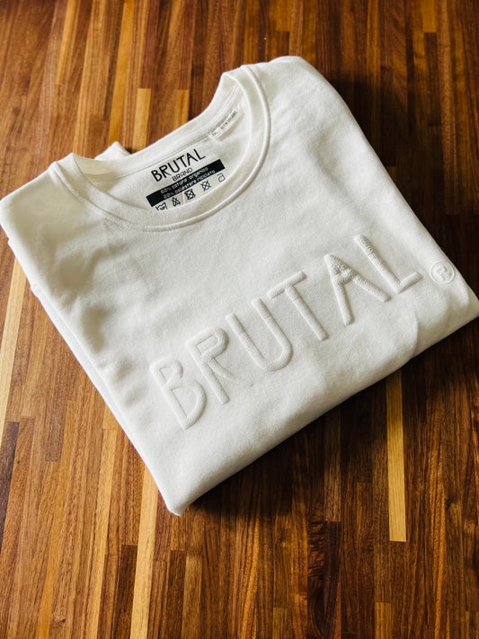 Felpa Brutal White Uomo