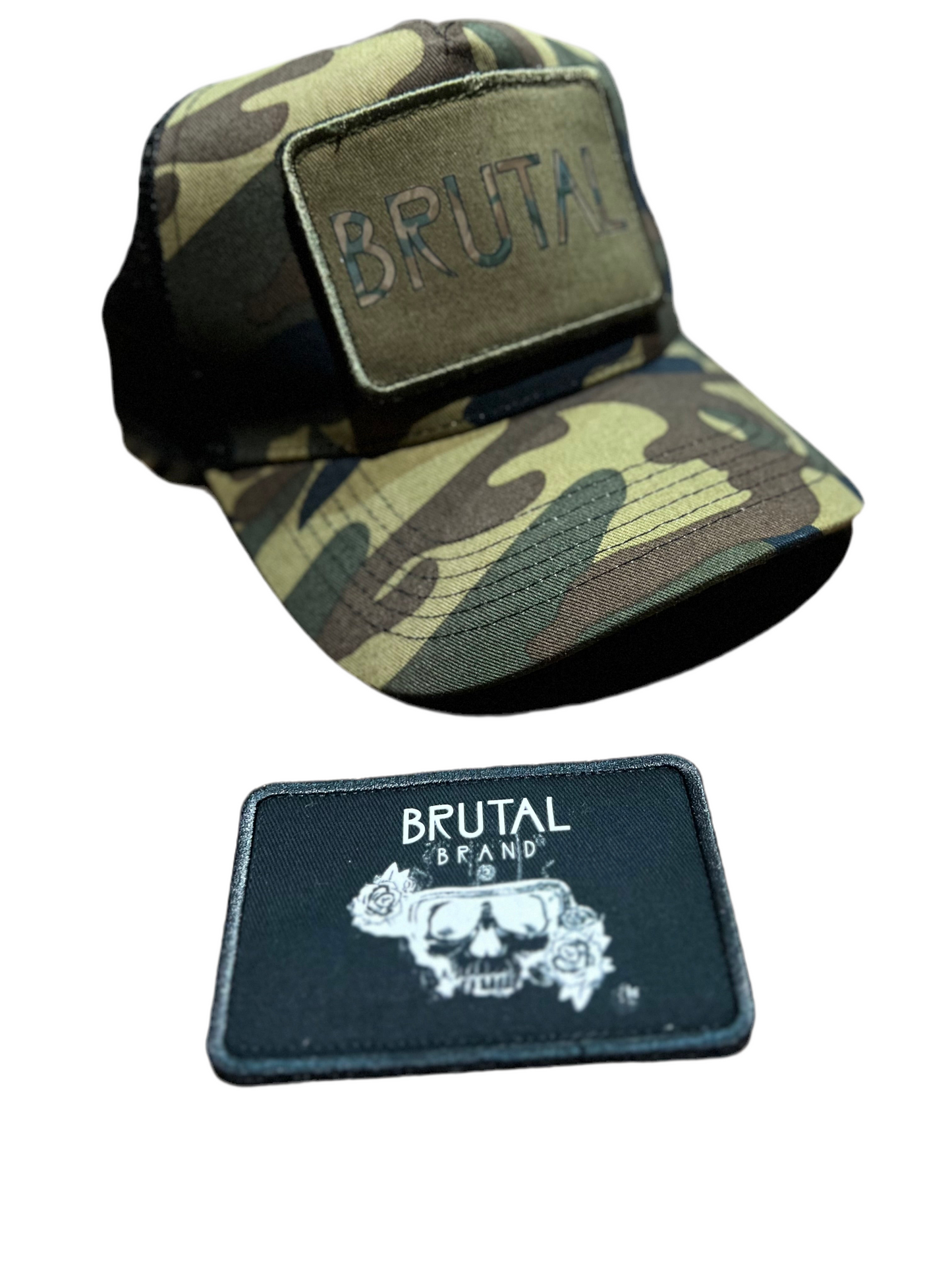 Cappello Brutal Patch Mimetico