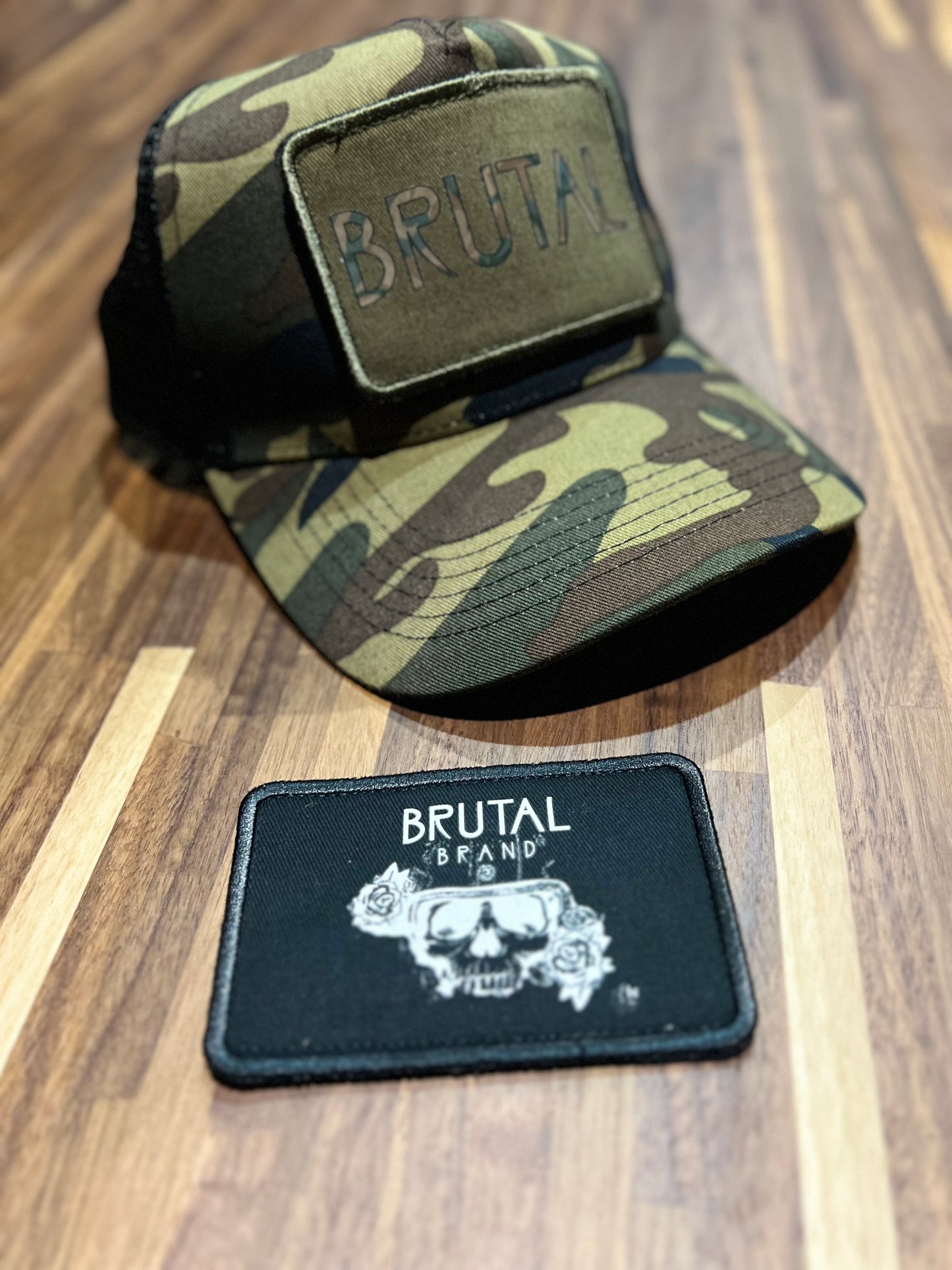 Cappello Brutal Patch Mimetico