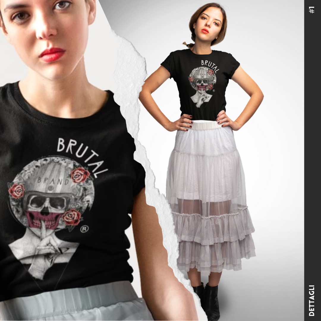 Shut up T-Shirt Black