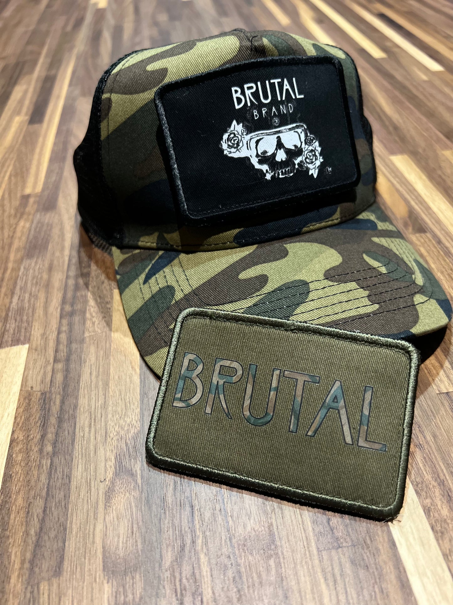 Cappello Brutal Patch Mimetico