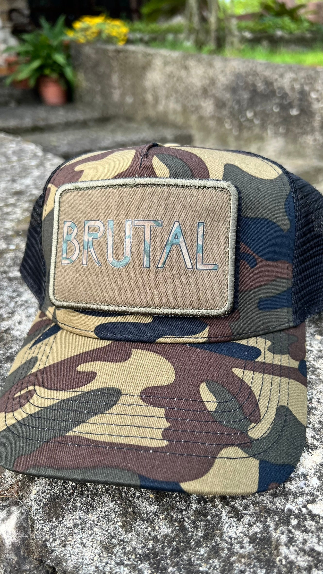 Cappello Brutal Patch Mimetico