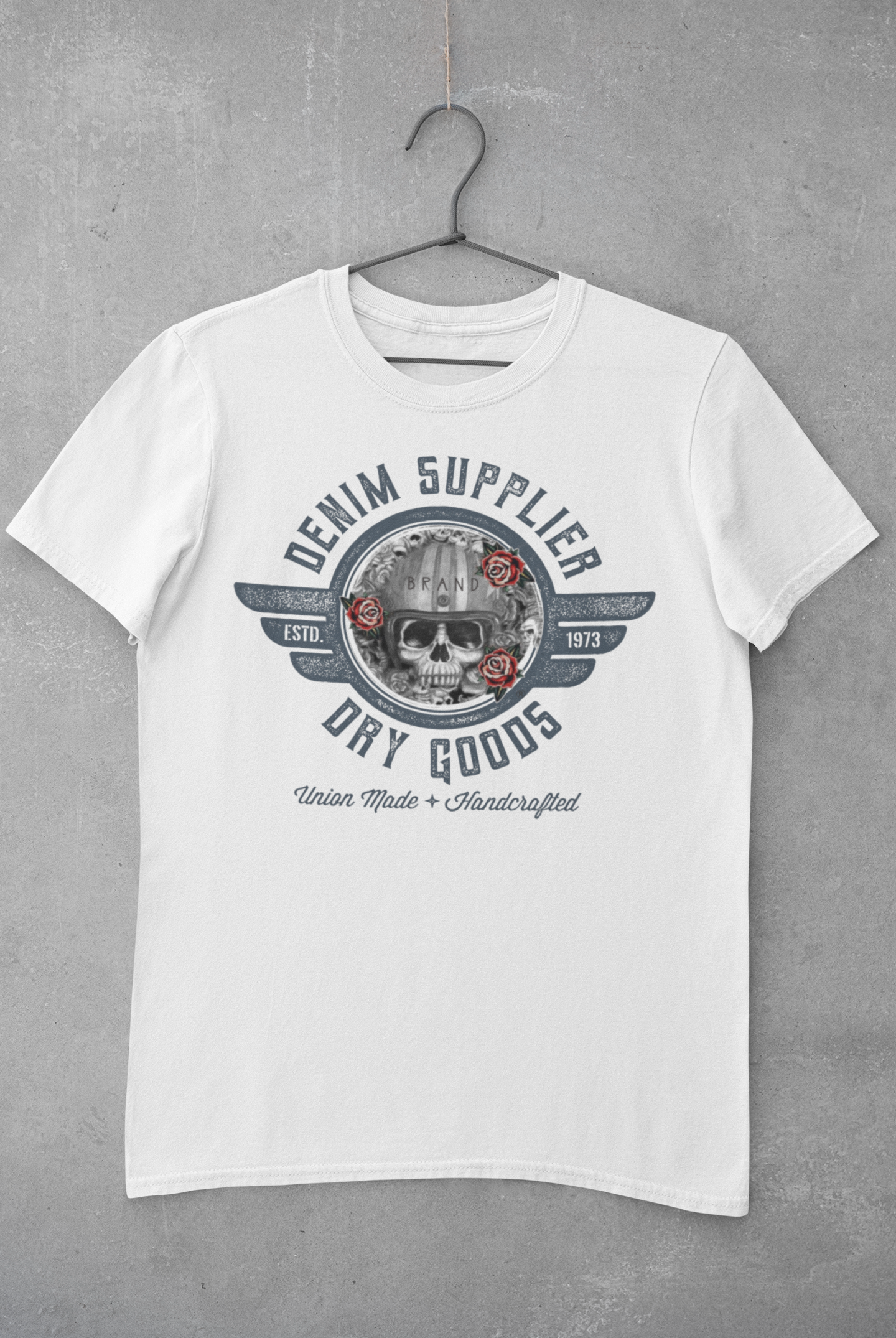 Skull Denim T-shirt